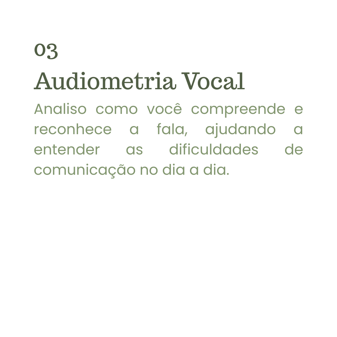Avaliação Audiológica 3