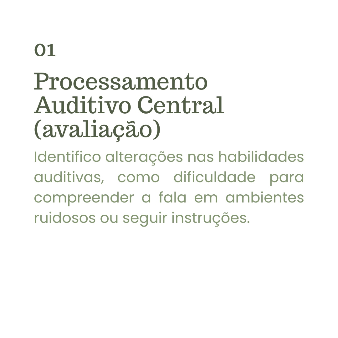 Processamento Auditivo 1